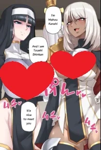 The Femboy priest and the two Futa hero's