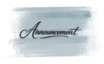 Important Announcement - May 2026