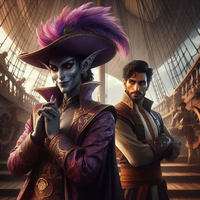 Jarlaxle Baenre and Artemis Entreri 