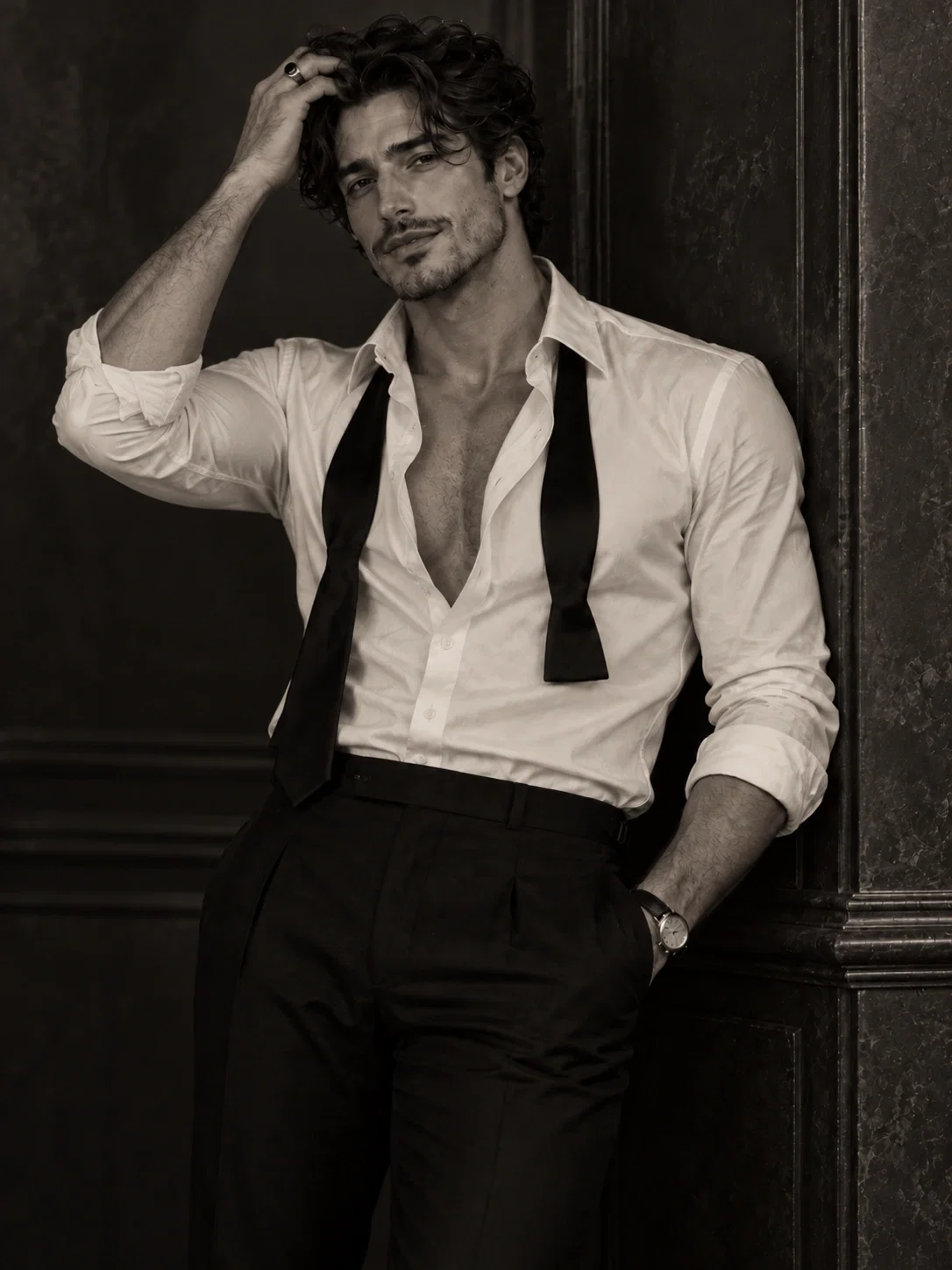 Sebastian Moretti - Hollowmere University | KINKTOBER