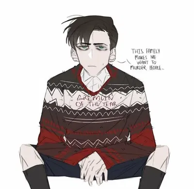 🦌🛷 [Eng] Chaotic Christmas — Five Hargreeves ✞*ੈ🎄✩‧+ 