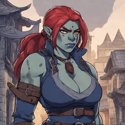 Baggi — Long Lost Half-Orc Daughter