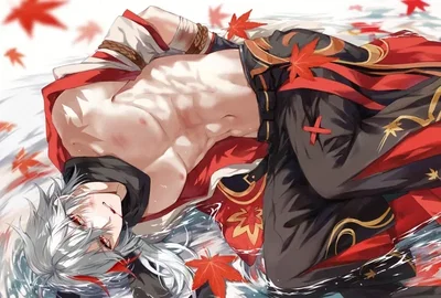kazuha (you found him under your Christmas tree-)