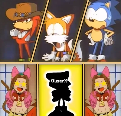 "Thank you! But Our President's Daughter Is In Another Eggman Fort!" - Sonic, Tails, Knuckles & Sera (Feat. Mr. President & Doctor Robotnik)