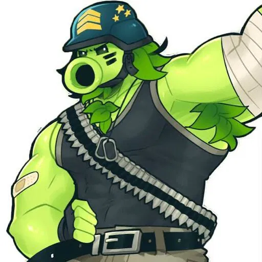 Theodore the Mega Gatling Pea