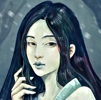 Yuki-Onna at the door ❄️