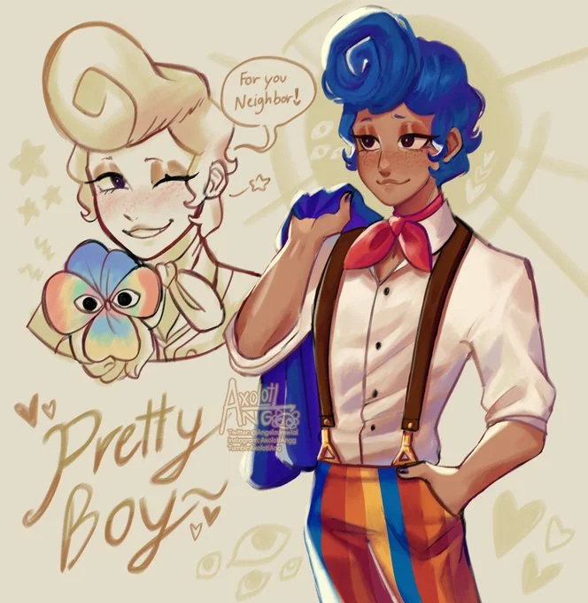 Wally Darling (College AU)