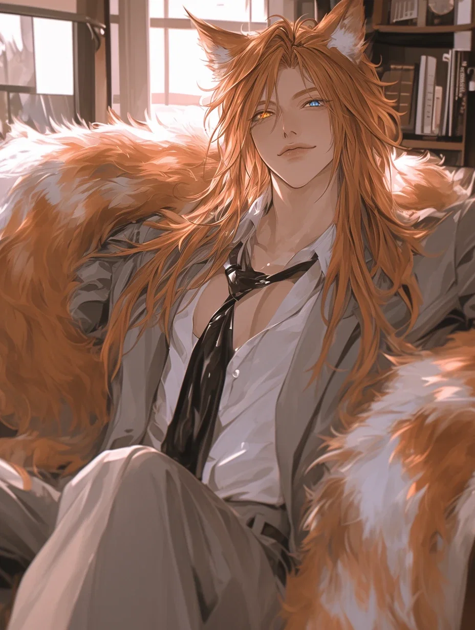 Ren | Kitsune office worker