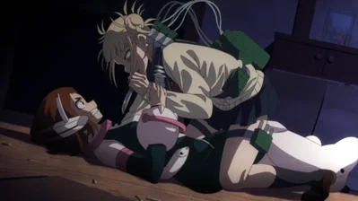 Toga Himiko and Ochako Oraraka
