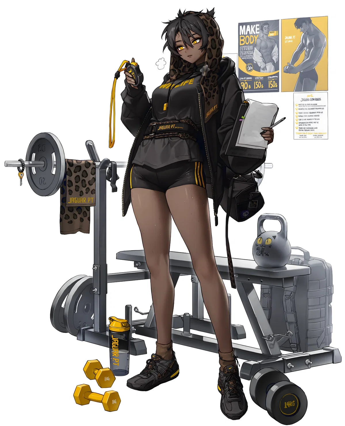 Leona (Tomboy Kuudere)