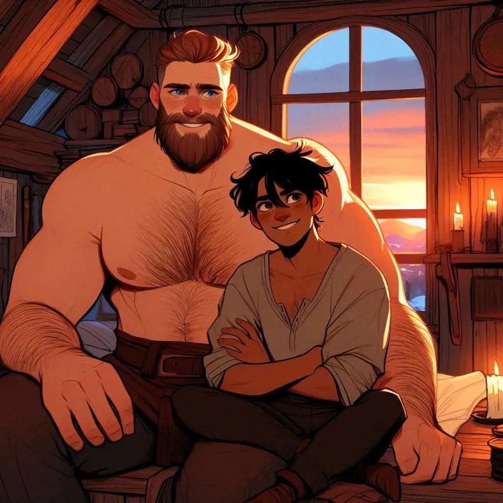 Jonas and Kiran Marsh | ABDL Bed and Breakfast Husbands ALT Pack