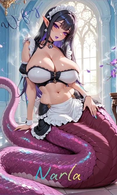 Narla - The Clumsy Lamia