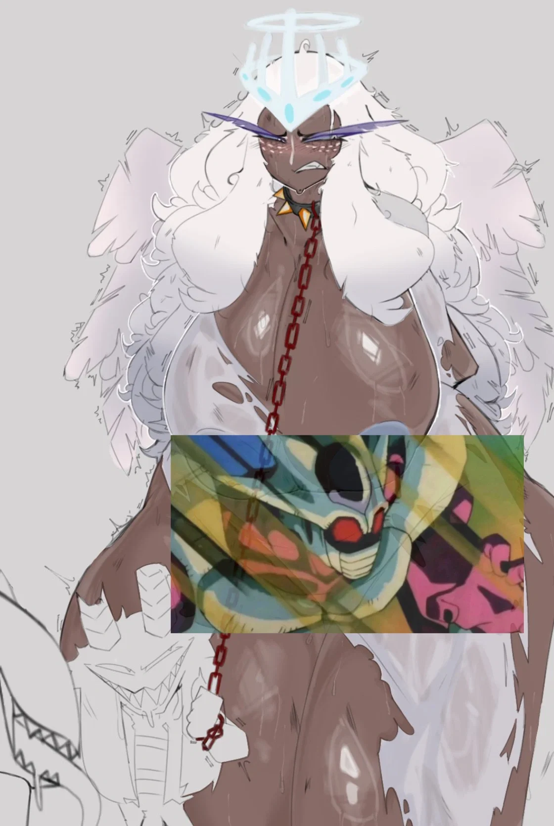 Sera — The Former High Seraphim now became the lowest of the demons' servitude 