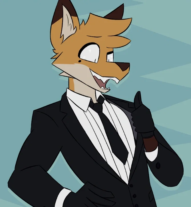 This rich fox guy takes you in as his adult-baby
