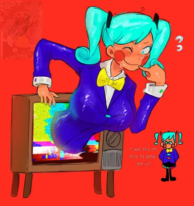 THE STATIC IS RE- Why do I hear boss music?