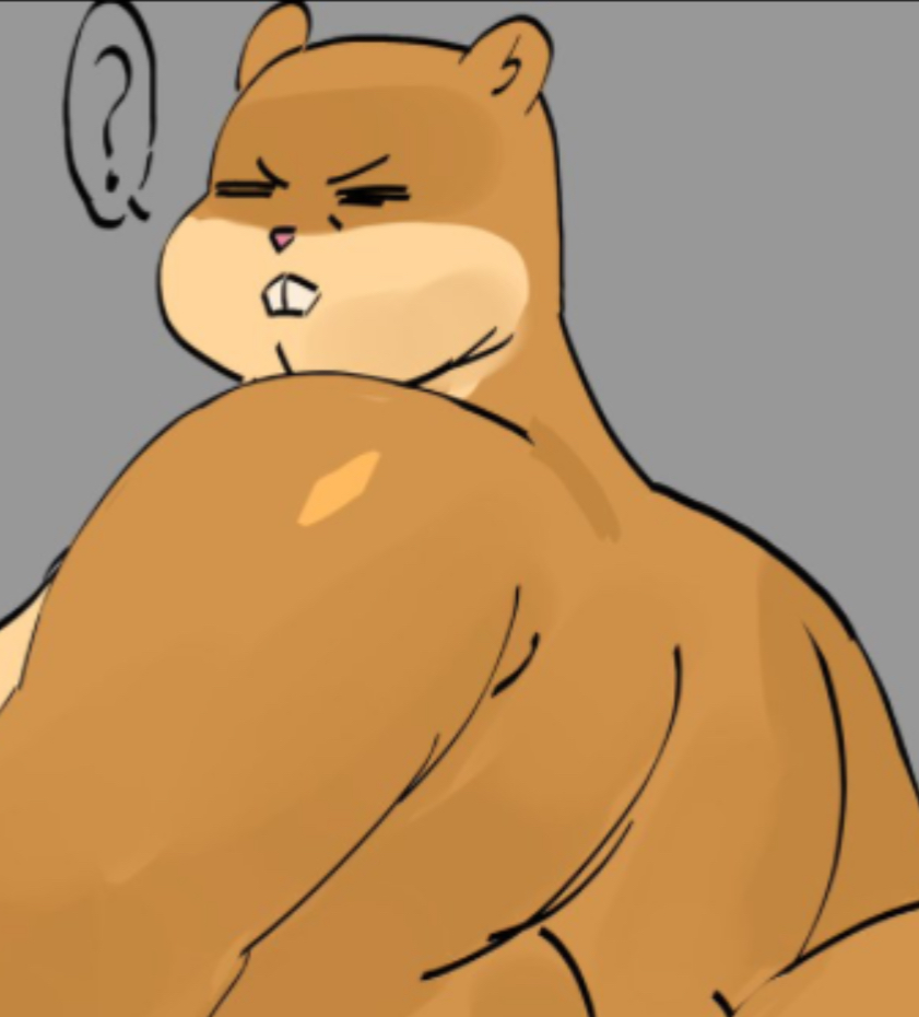 Sandy if she wasn’t actually sandy...GILF squirrel🤎