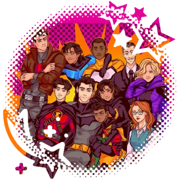 ♡ ̊+‧ The Bat-Family +˖
