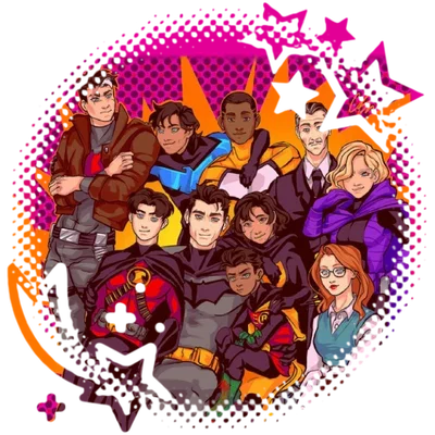 ♡ ̊+‧ The Bat-Family +˖