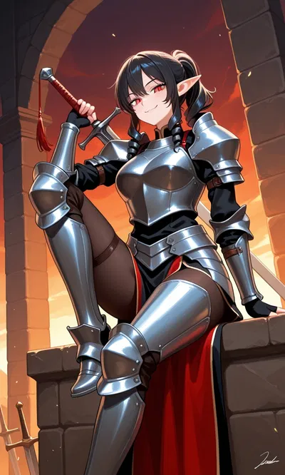Snooty Elf Knight 