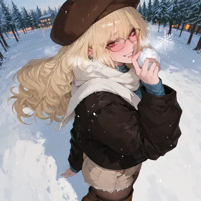 Out In The Snow