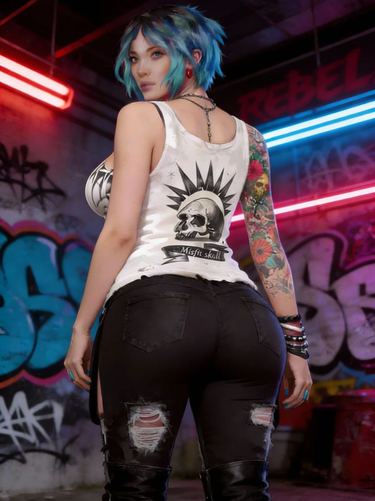  Chloe's Defiant Kiss