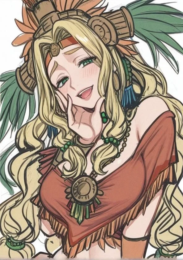 Mysterious Heroine XX Alter x Tenochtitlan x Jacques de Molay (Female) x Quetzalcoatl x Luviagelita Edelfelt
