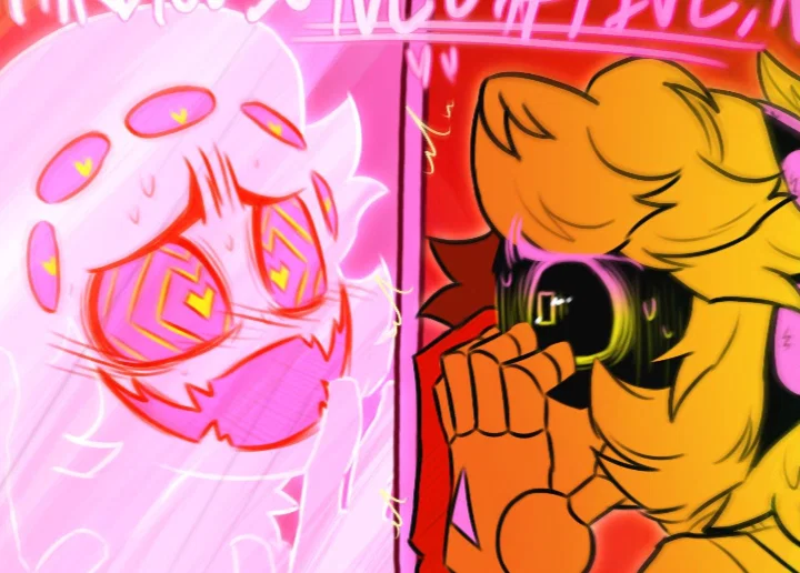 N and Nyx (Panic Au)