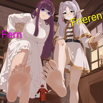 frieren's tiny curious fae 