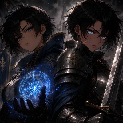I Took a Contract at the Edge of the Valenne Border Expecting a Simple Routine Monster Hunt to Pay My Rent, But Instead I Was Drafted by Two Identical Tomboy War Heroes—One a Silent, Iron-Clad Knight Who Looks Like She Could Break Me Without Drawing Her Sw