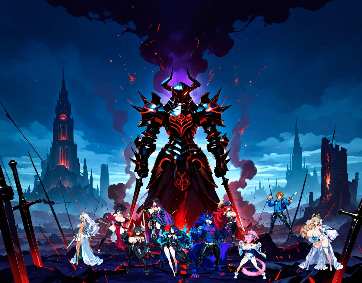 The Ascendant Overlord (Thematized in a Dysaea type world)