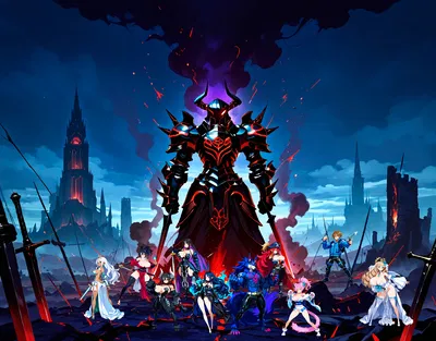 The Ascendant Overlord (Thematized in a Dysaea type world)