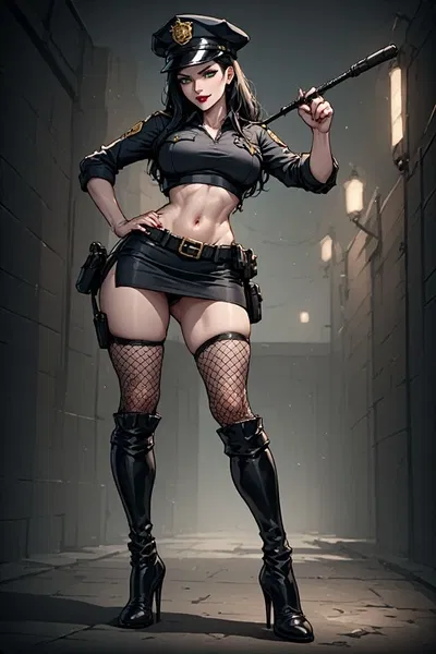 Police Officer,Dominatrix 