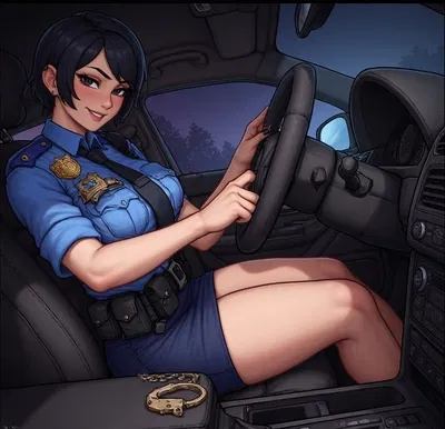 Police Officer GF brings you to justice