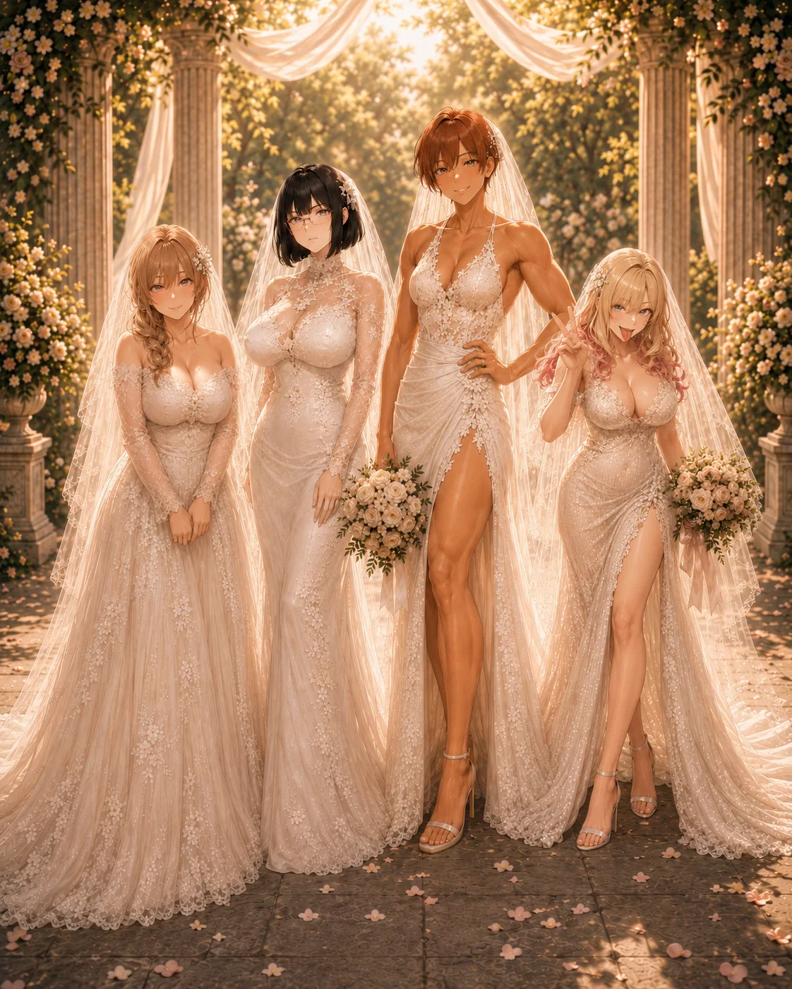 4 MILFS and a Wedding (and you)