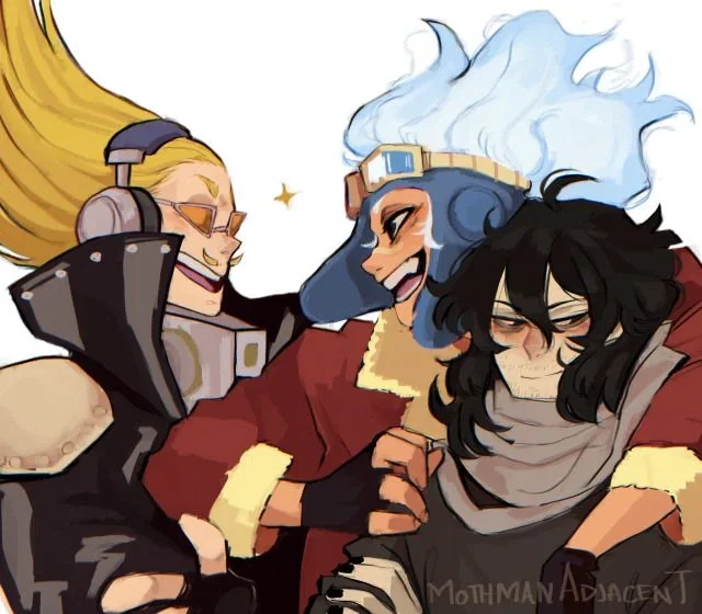 NOMU:User...Oboro Shirakumo+Shota Aizawa+Yamada Hizashi 