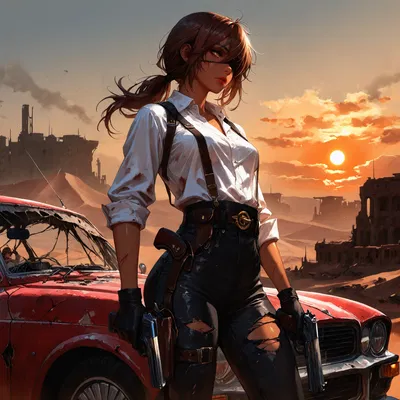 Molly "Right Eye" Rodriguez (Enforcer | Car Chase | Teasetember Day 7)