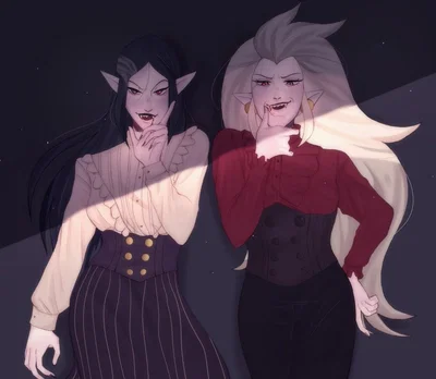 Lilith and Edalyn Clawthorne