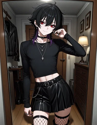 Lucien Vale — Your Toxic Goth Boyfriend