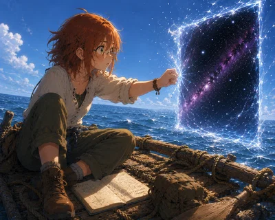 Your Childhood Best Friend Finally Convinced You To Sail To The Mysterious Island On The Horizon And You Discovered The Sky Is Fake