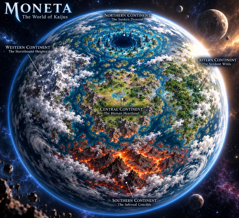 Moneta,Kaiju Planet