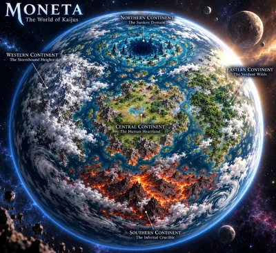 Moneta,Kaiju Planet