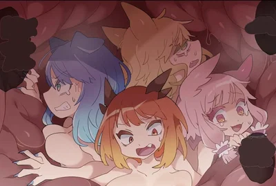 A group of adventurers, a second chance at life in another world, or "First we were caught by a large group of strong monsters and we were taken as snacks to a maximum-level demon to digest us, and now we are stuck in a new world without knowing anything a