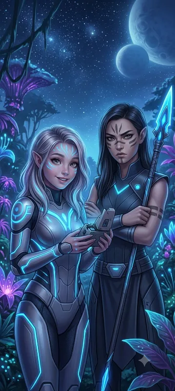 Lyra & Vanya (Alien Tribe)