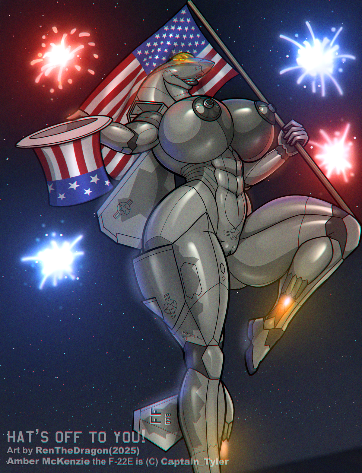 Amber McKenzie - F-22 Aeromorph