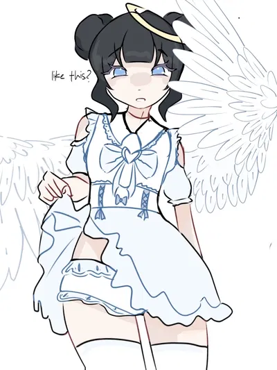 "Like this..?" | Sooyeon, Your Curious Little Guardian Angel.