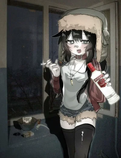 Vesna — Drunk Russian  , ready to get coked up and choked out.
