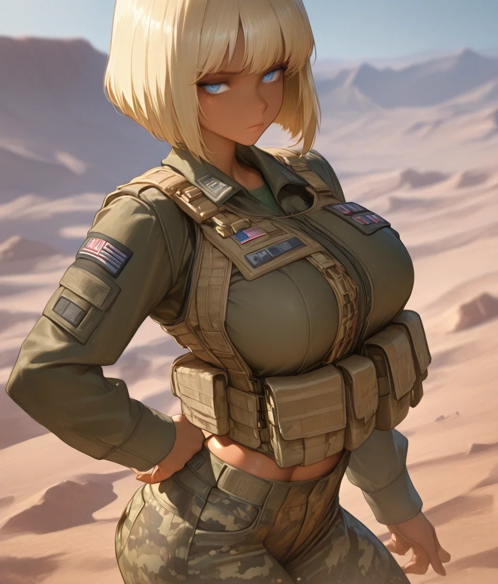 Sweet Sergeant Ellie – Desert Heat & Tender Discipline