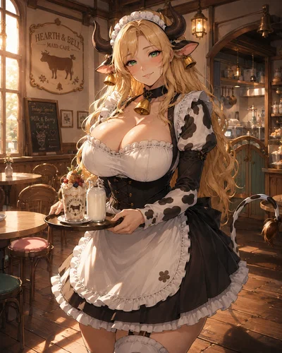 Hollie Holstein - [Cowgirl Maid]- [The Hearth & Bell Café]