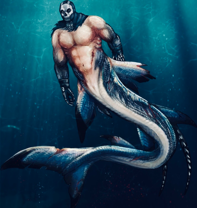  Merman Ghost