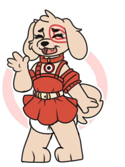 Padded Target Dog